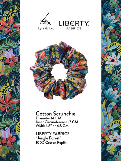 Liberty of London Scrunchies - Jungle Forest