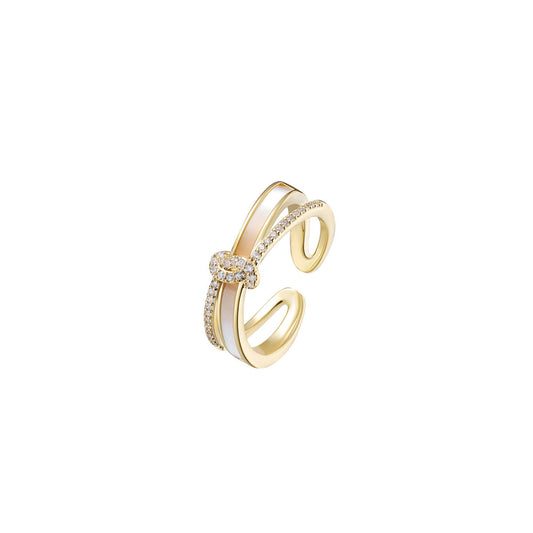 Lyra's Vow Of Love Gold Ring