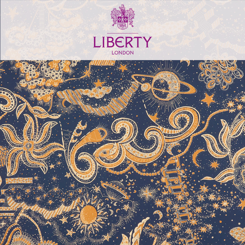 Liberty of London Scrunchies - Spacewalk